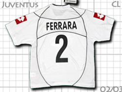 ユベントス ユニフォームショップ 2002-2003 Juventus Away O.K.A.