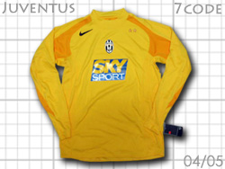 ユベントス ユニフォームショップ 2004-2005 Juventus GK 選手仕様