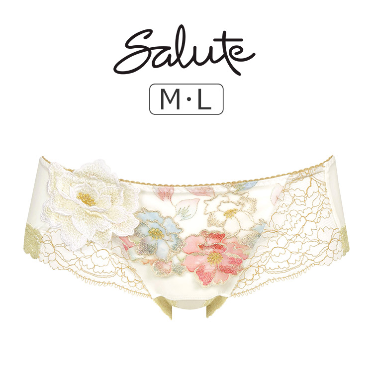 PTJ503｜ワコール サルート 03G ボーイレングスショーツ M/L 下着