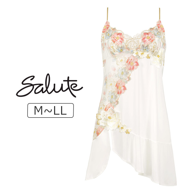 STJ203｜ワコール サルート 03G スリップ M/L/LL 下着・ランジェリーの