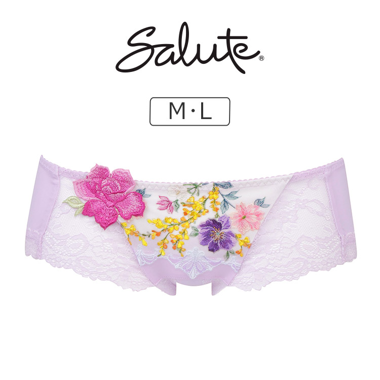 PTJ593｜ワコール サルート 93G ボーイレングスショーツ M/L 下着