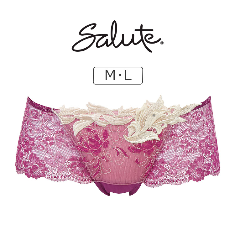 PTJ594｜ワコール サルート 94G ボーイレングスショーツ M/L 下着