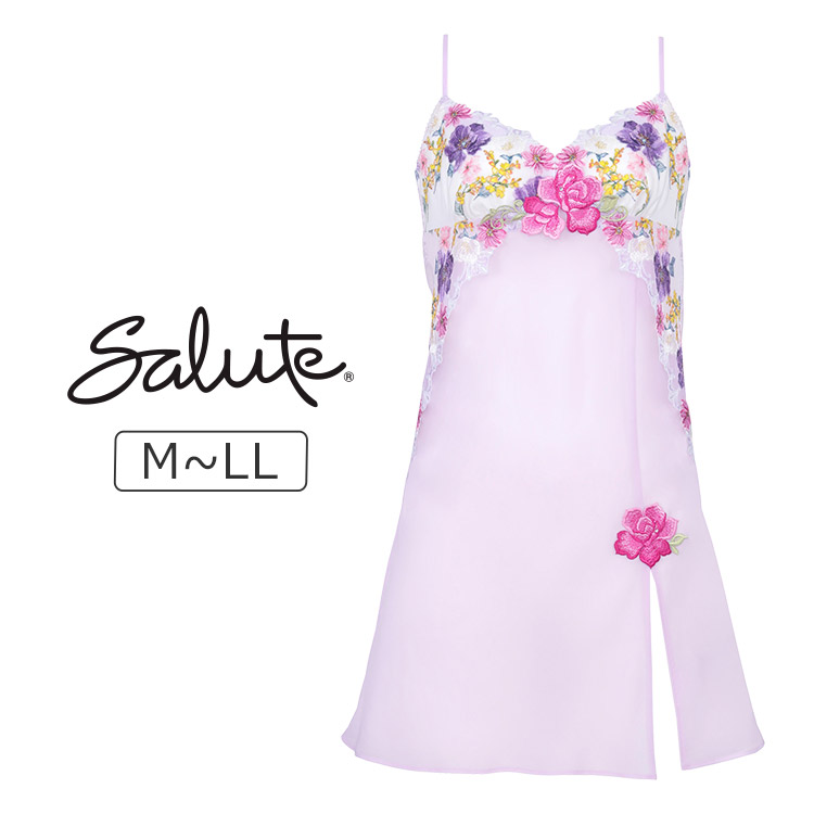 STJ293｜ワコール サルート 93G スリップ M/L/LL 下着・ランジェリーの