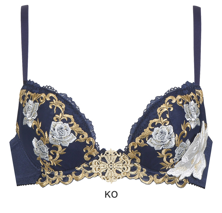 BTJ773｜ワコール サルート 73G フロントエックスプラスブラ