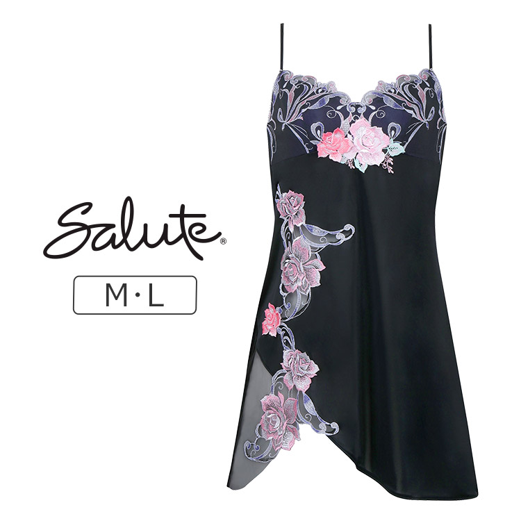 STJ266｜ワコール サルート 66G スリップ 全3色 M/L 下着