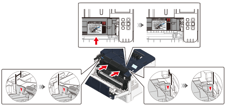 イメージドラムとトナーカートリッジを交換する | OKI