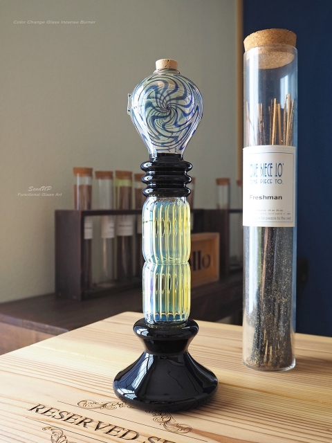 ガラス製お香立て お香.tv