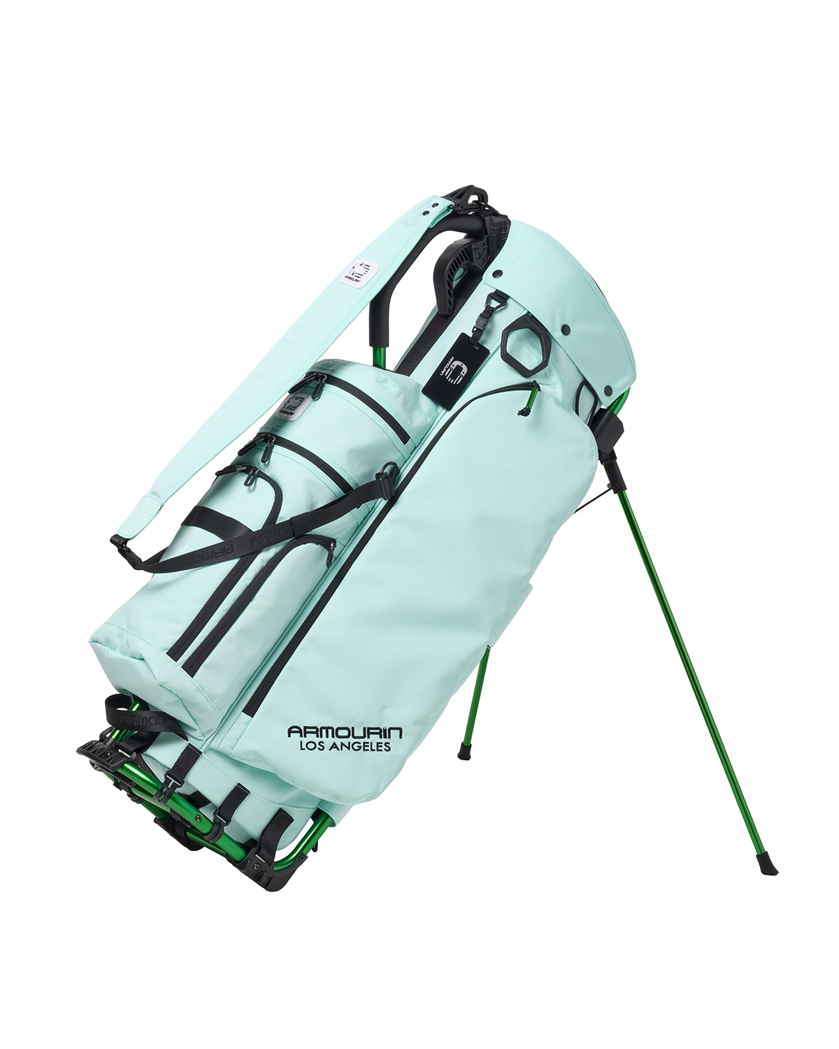 ARMOURIN アーマーイン] ゴルフ キャディバッグ グリーンフレーム