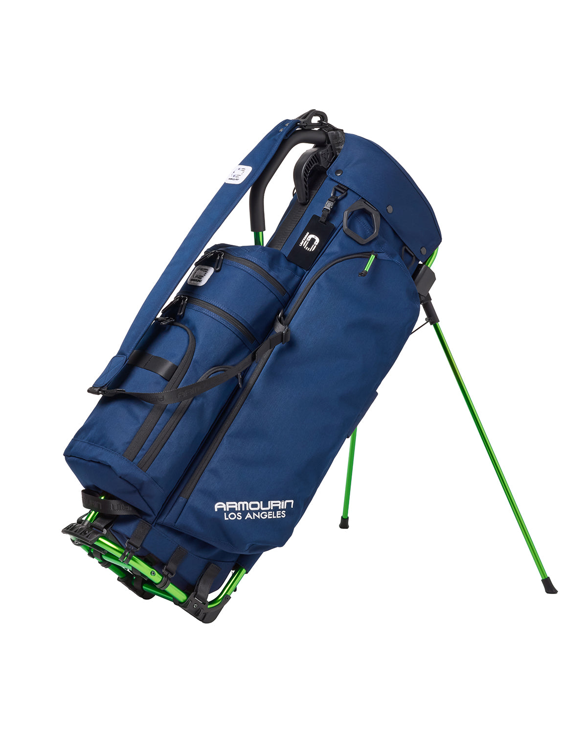 ARMOURIN アーマーイン] ゴルフ キャディバッグ グリーンフレーム