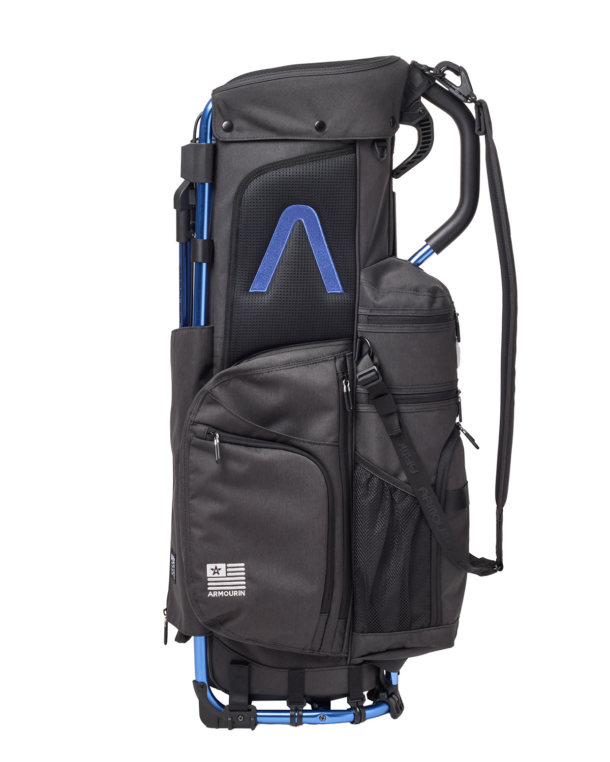 ARMOURIN アーマーイン] ゴルフ キャディバッグ ブルーフレーム
