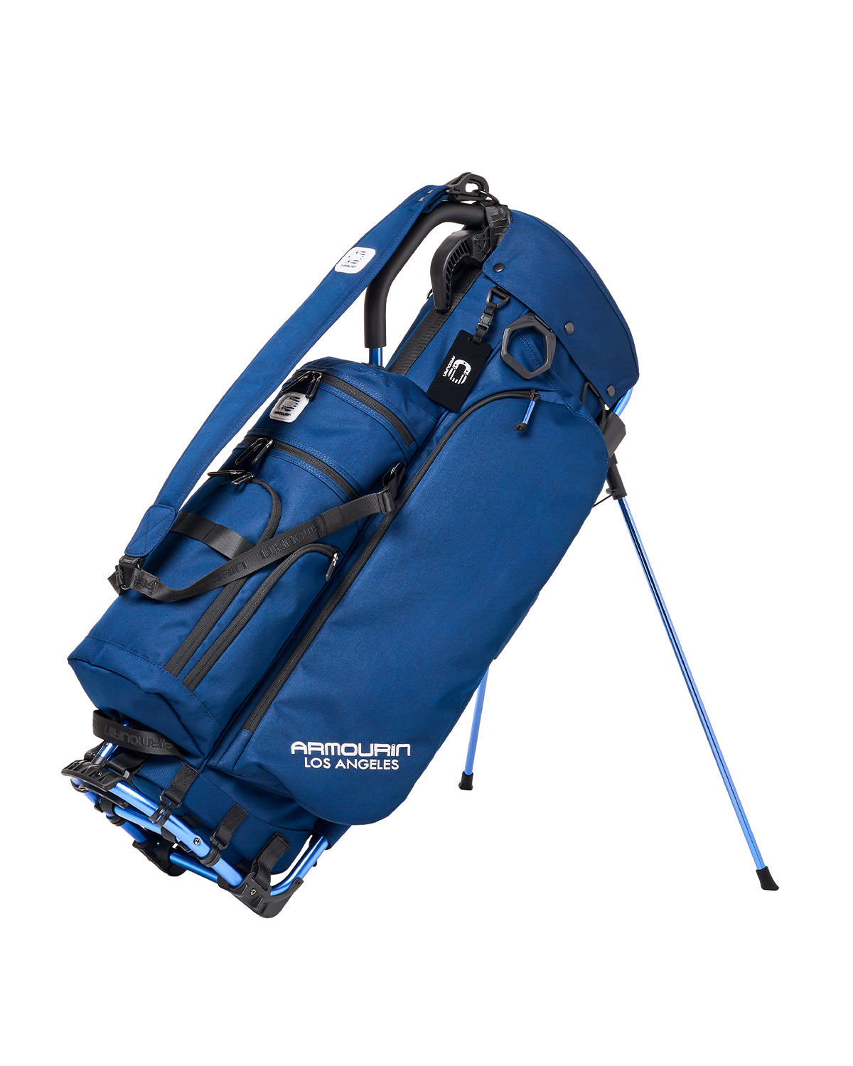 ARMOURIN アーマーイン] ゴルフ キャディバッグ ブルーフレーム