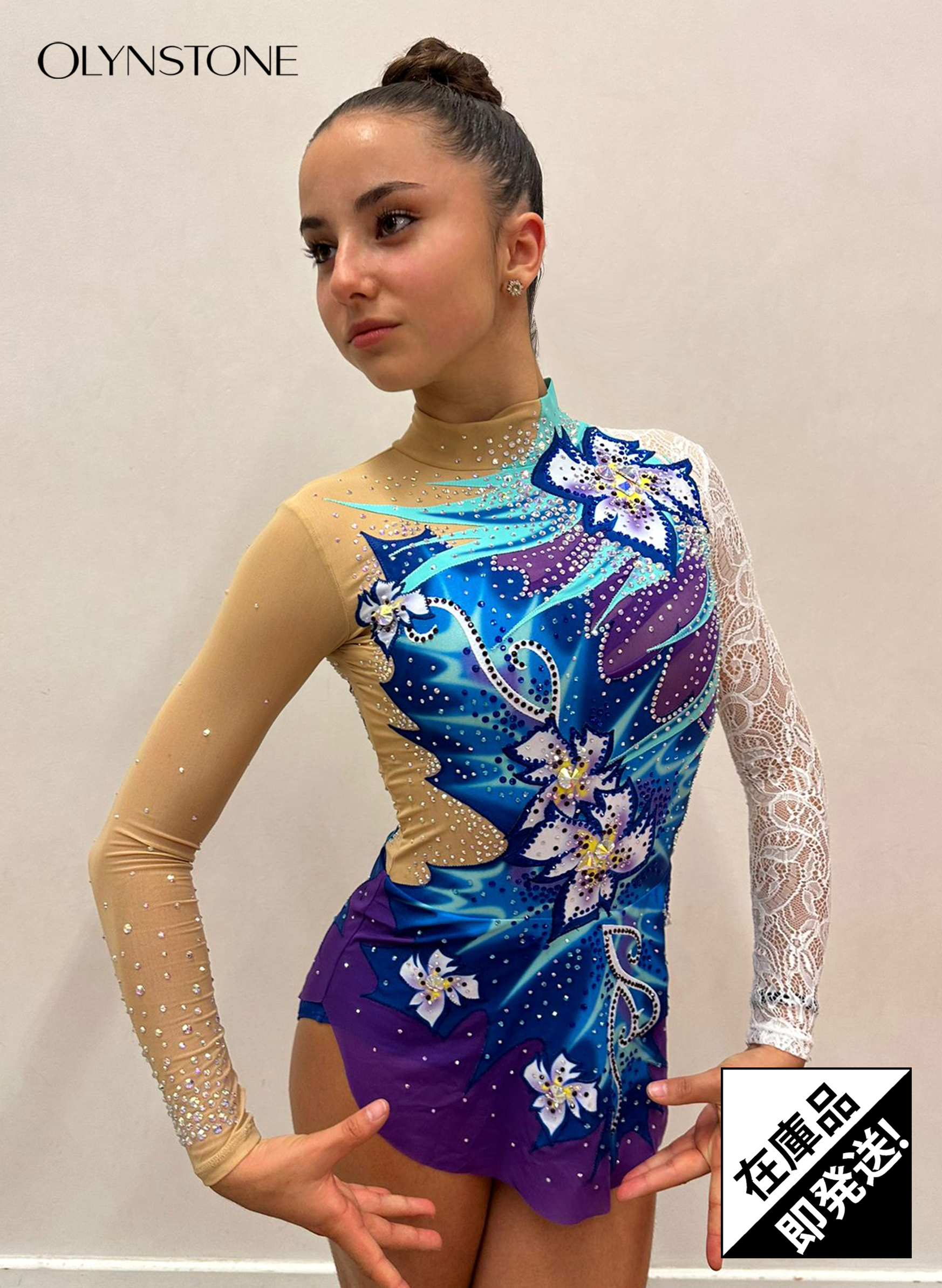 オリンストーンの女子新体操レオタード在庫商品ページです。