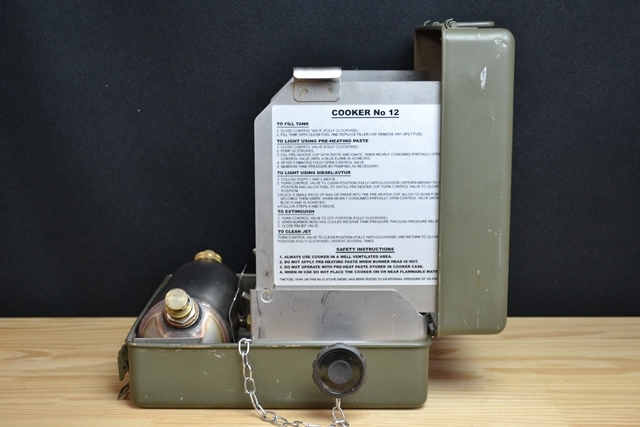 COOKER NO.12 British ARMY 英国軍用ストーブ＆クッカーセット