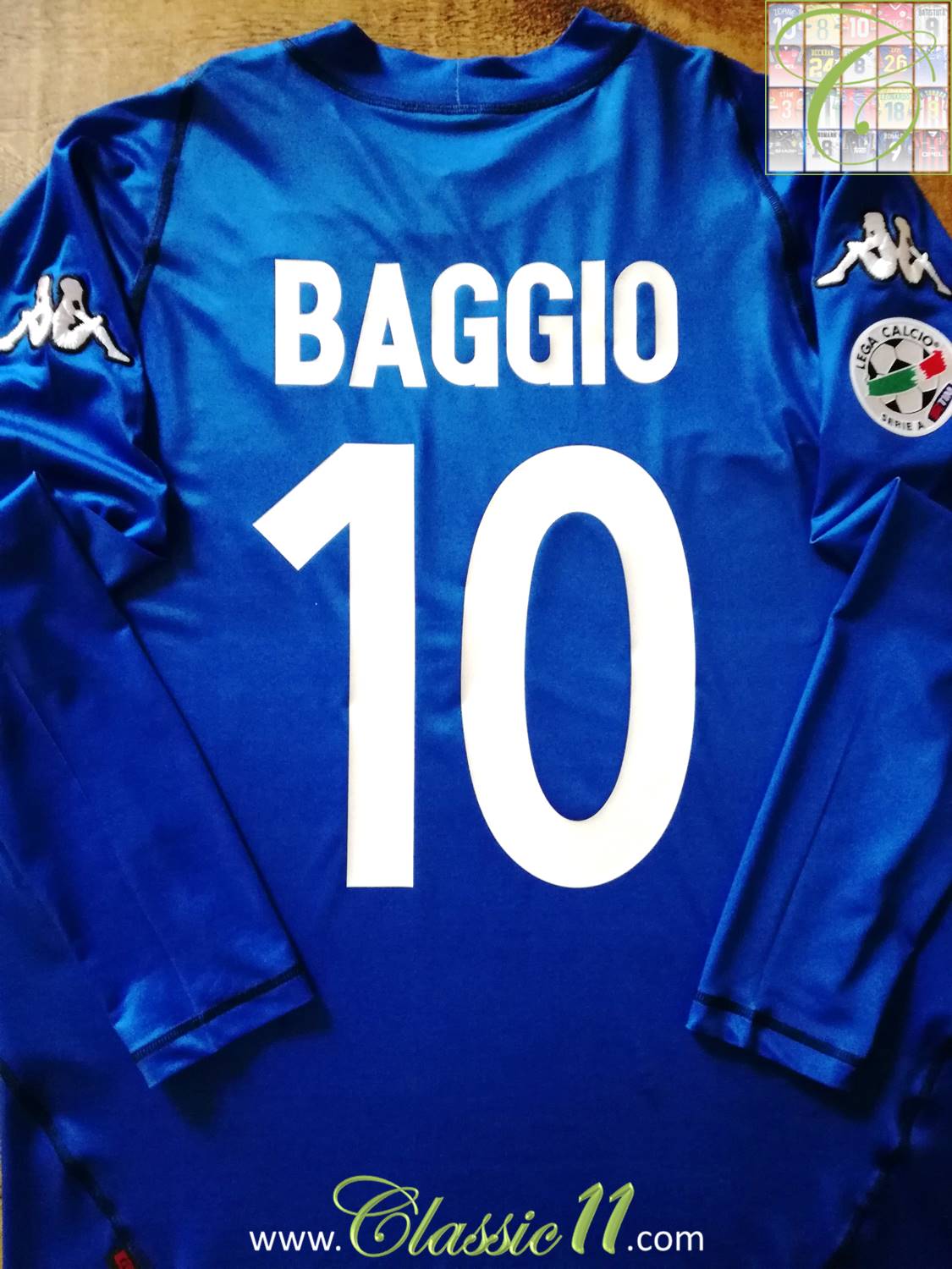 Brescia Home football shirt 2003 - 2004. Sponsored by Banca Lombarda