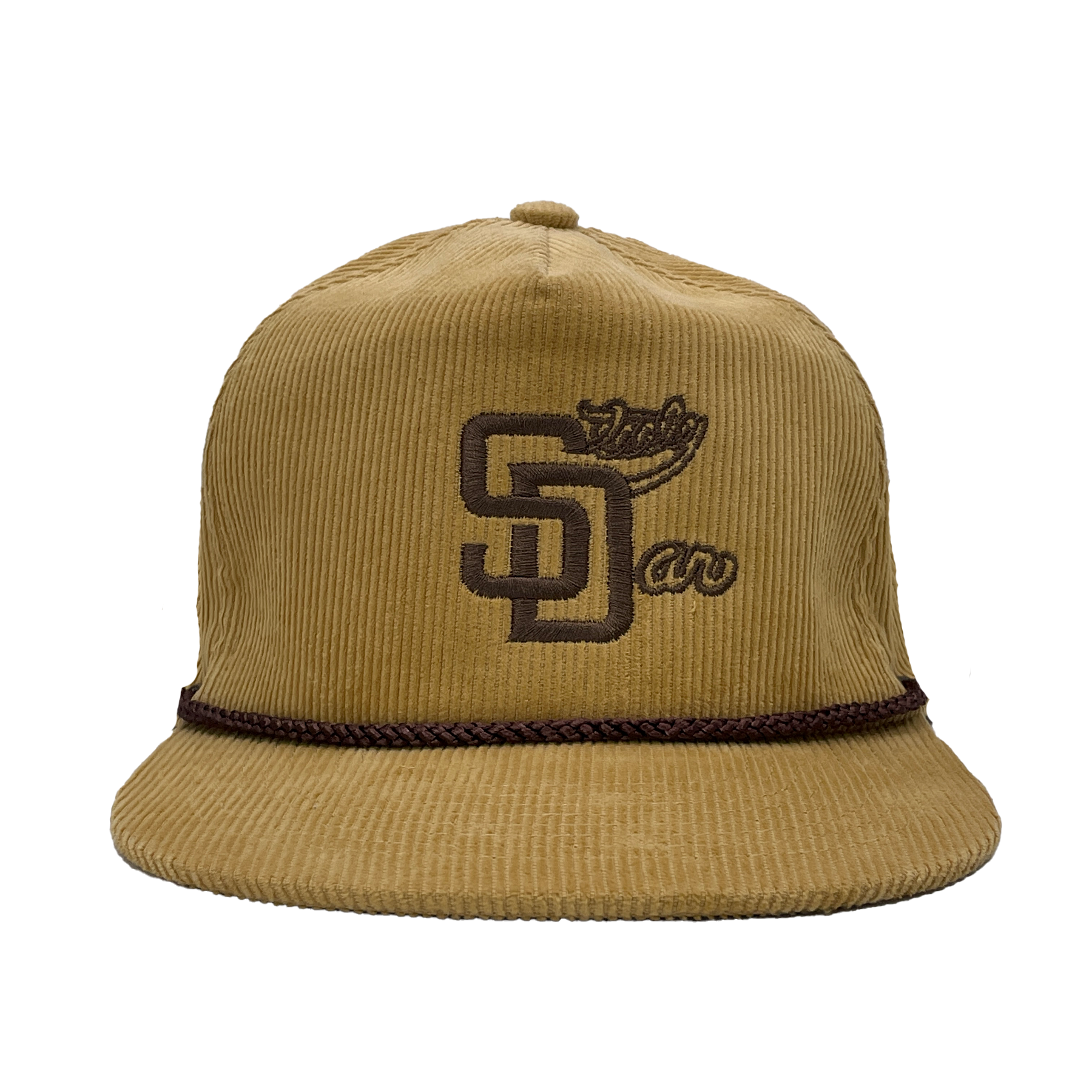 Steely Dan San Diego Padres Custom Embroidered Corduroy, yellow