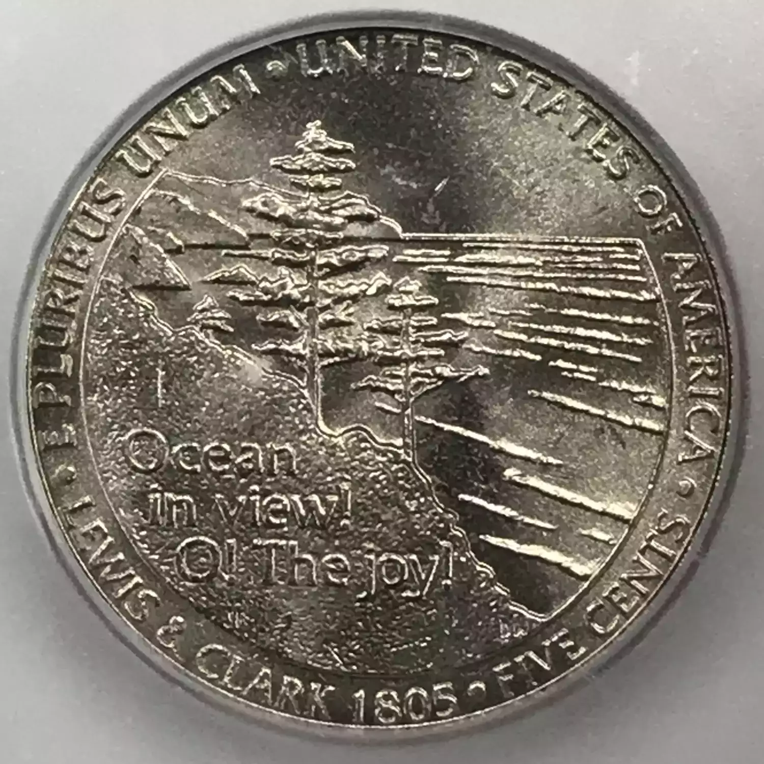 2005 Jefferson Nickel ICG MS-67 Ocean View - Old Pueblo Coin