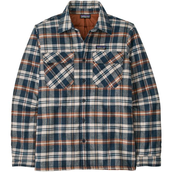 Patagonia M's Insulated Organic Cotton MW Fjord Flannel Shirt