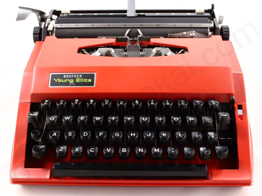 ブラザー Young Elite 未使用品タイプライター｜タイプライター専門店