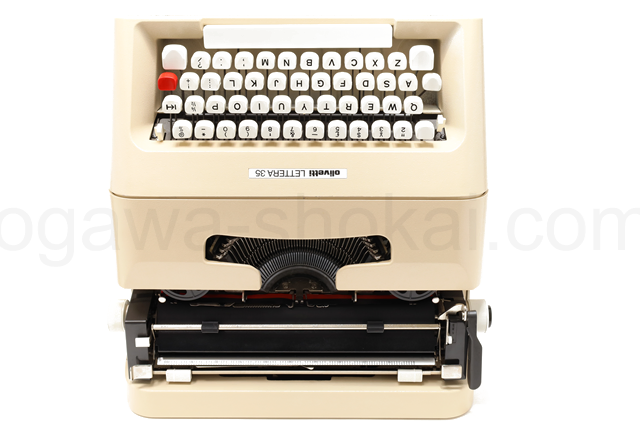 olivetti LETTERA 35 中古タイプライター｜タイプライター専門店の尾河商会