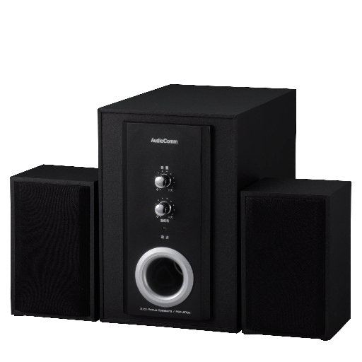 2.1chスピーカー570 [品番]03-2057｜株式会社オーム電機