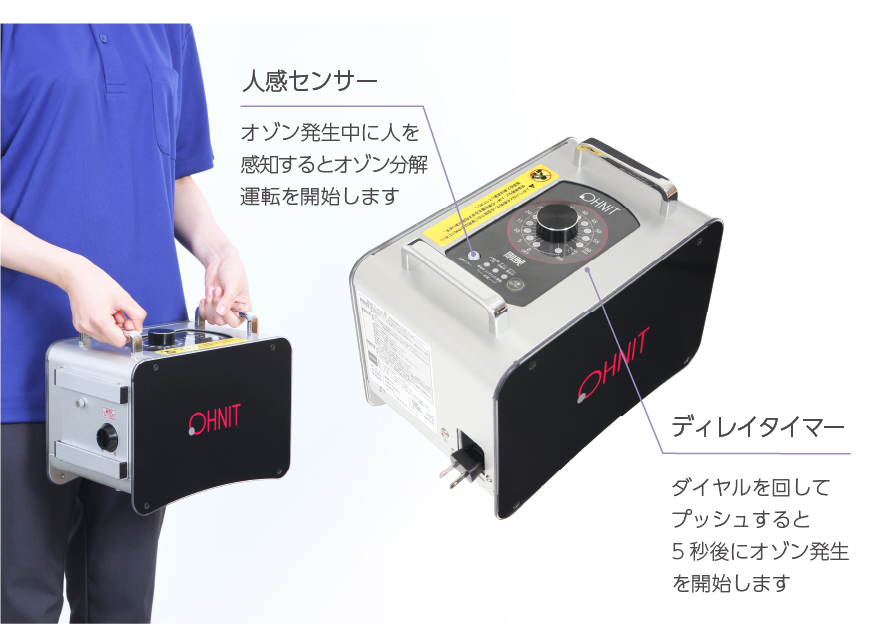 高濃度オゾン発生器 | 業務用高濃度オゾン除菌脱臭機 剛腕700 | ホテル