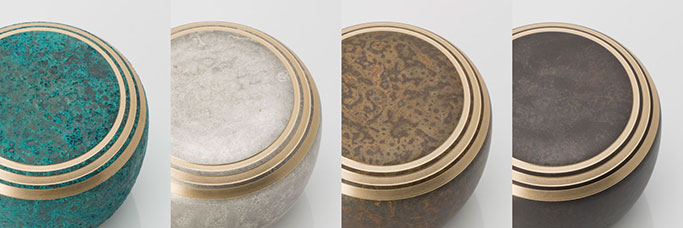 カナタ｜ミニ骨壺｜手元供養｜メモリアルアートの大野屋