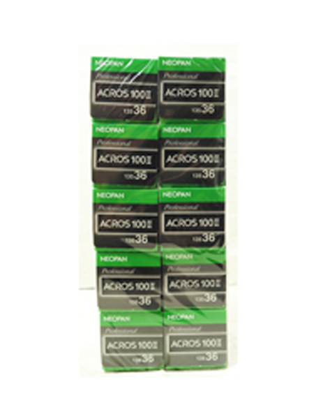 富士フイルム 黒白ネオパン100 ACROS II135mm 36枚 10本 - 株式会社