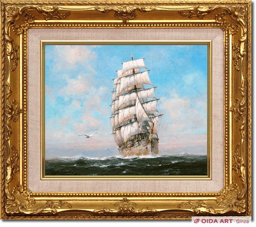 鈴木政輝 晴天の航海 | 絵画など美術品の販売と買取 | 東京・銀座 おい