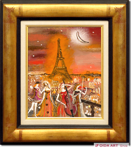 織田広比古 パリの女達 | 絵画など美術品の販売と買取 | 東京・銀座