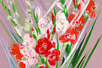 村上隆 フラワーボール(3D) レッドボール | 絵画など美術品の販売と