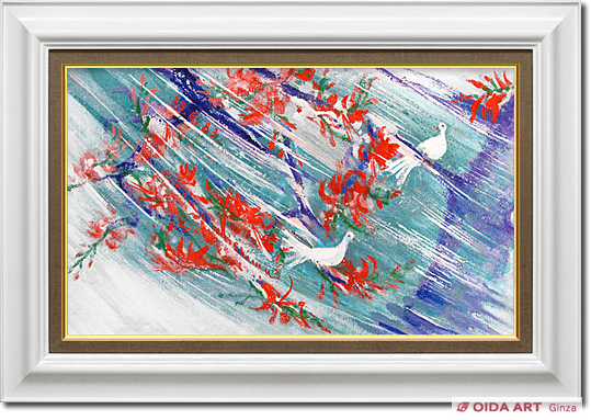 西村計雄 デイゴの花 | 絵画など美術品の販売と買取 | 東京・銀座 おい