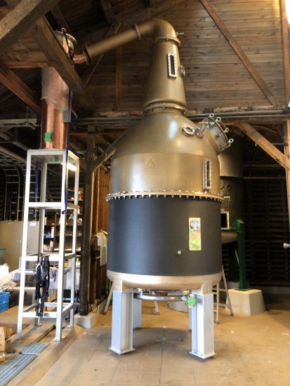 ZEMON、世界初！鋳物でウイスキー蒸留器製作！！除幕式！！！ | 梵鐘