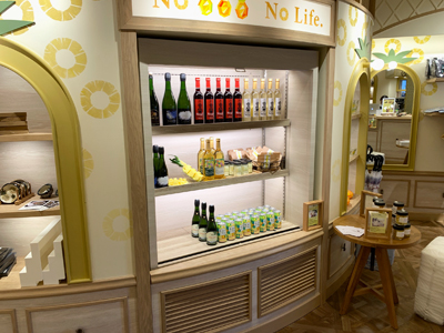 日本酒用冷蔵ショーケース｜オーダーメイド｜ドリンク用冷蔵ショー