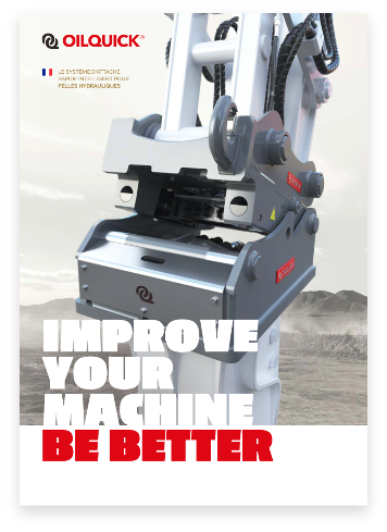 OilQuick OQTR-E automatically increase your flexibility and efficiency