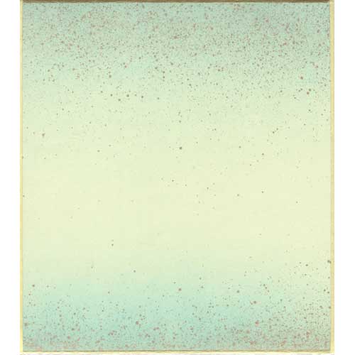 大色紙 カラー砂子天地ぼかし 鳥の子 水色 | 書道用品専門店【大阪教材社】