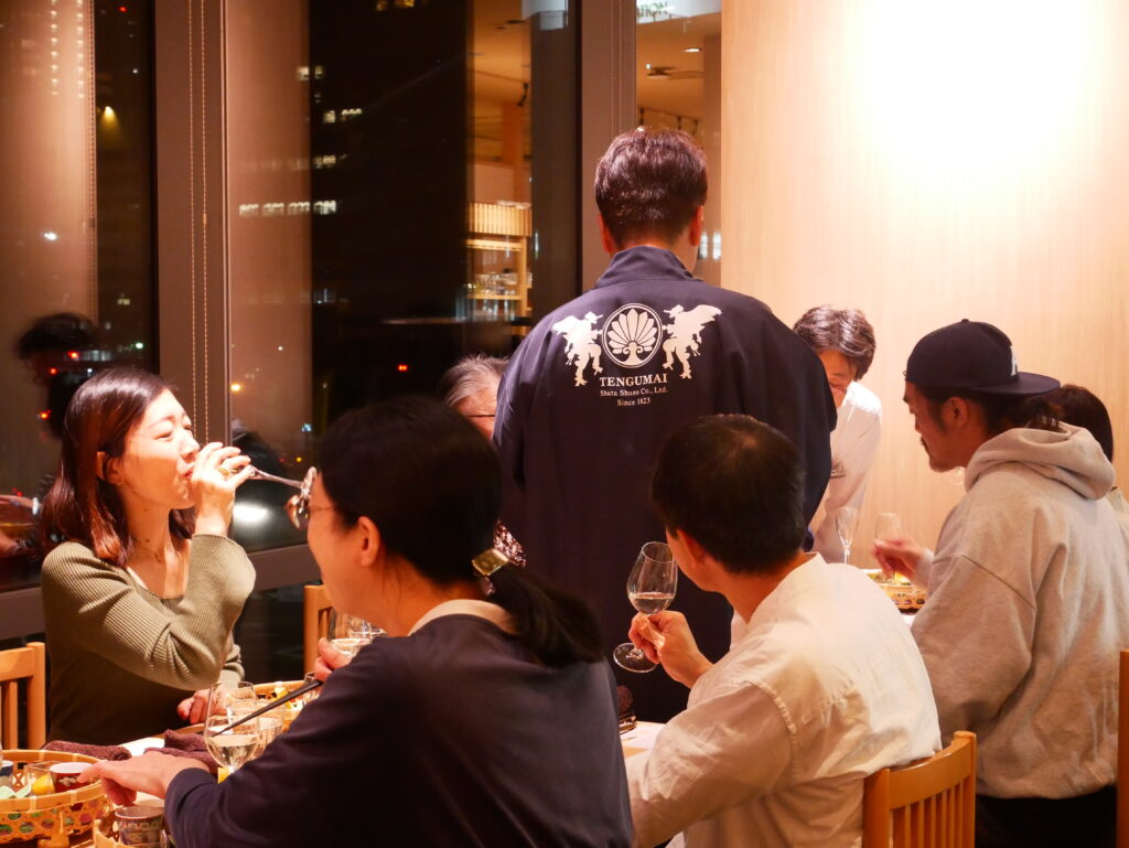 おさけの会〕「天狗舞」車多酒造×和食日和おさけと霞ヶ関 | 和食日和