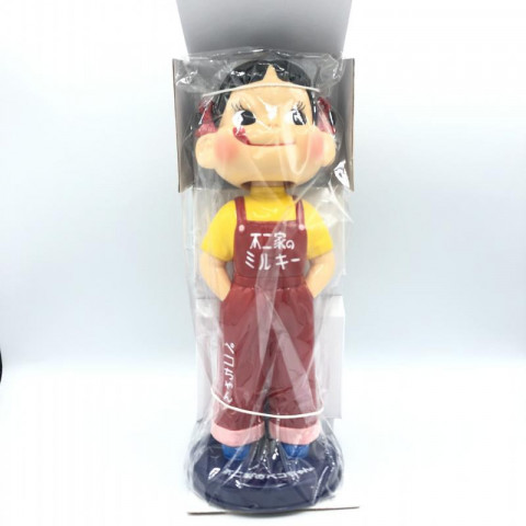 不二家 復刻版 ペコちゃん人形 不二家創業100周年記念 株主様向け 青