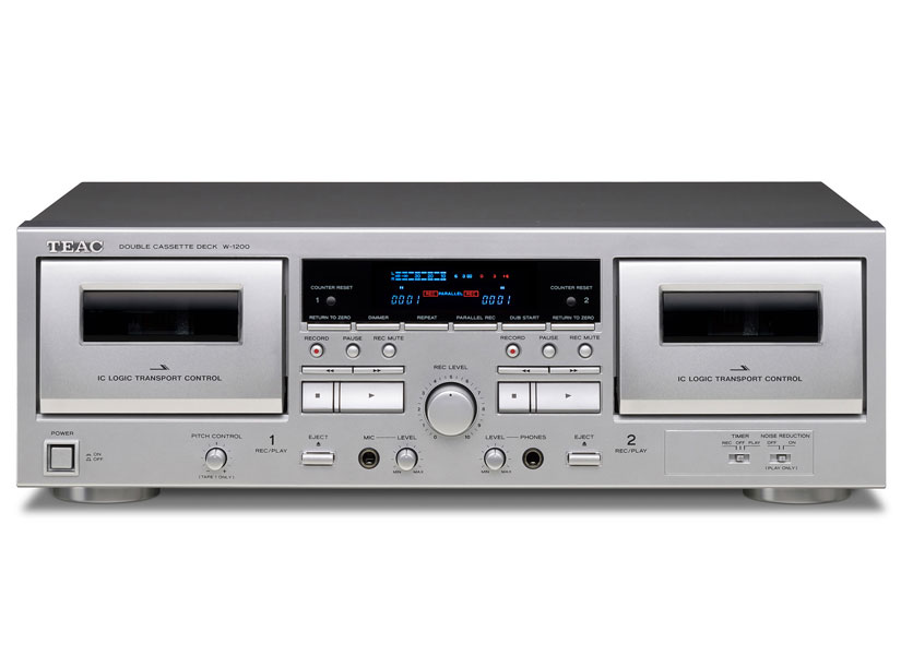 ダブルカセットデッキ】TEAC、W-1200のご紹介です。