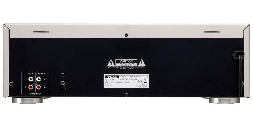 ダブルカセットデッキ】TEAC、W-1200のご紹介です。