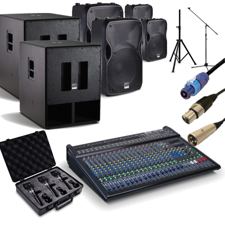 サブウーハーとモニタースピーカーバージョン（TMX200DFX/TS115 x 2/SX