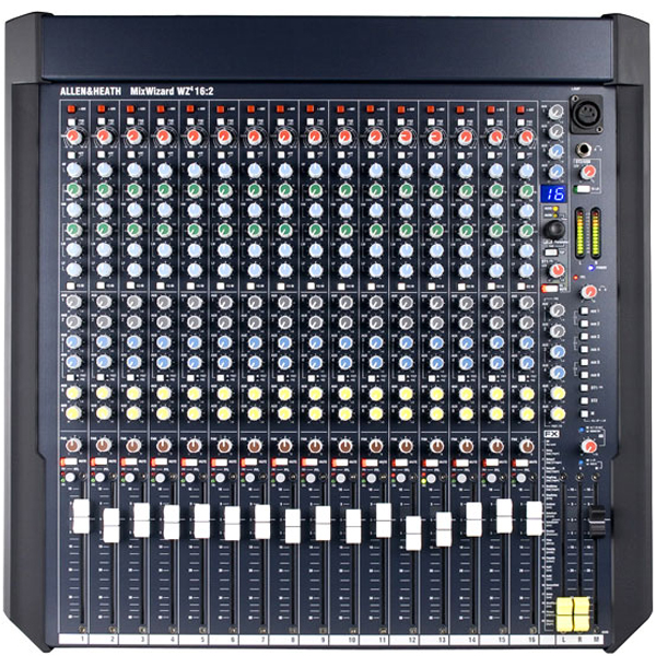 音質も最高峰のAllen&HeathのPAミキサー、MIXWIZARD WZ4 16:2が登場！！