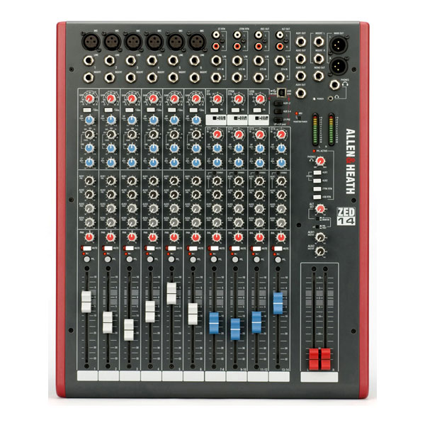 ALLEN&HEATH/USB搭載ミキサー/ZED-14(ZED1402) -DJ機材アナログ