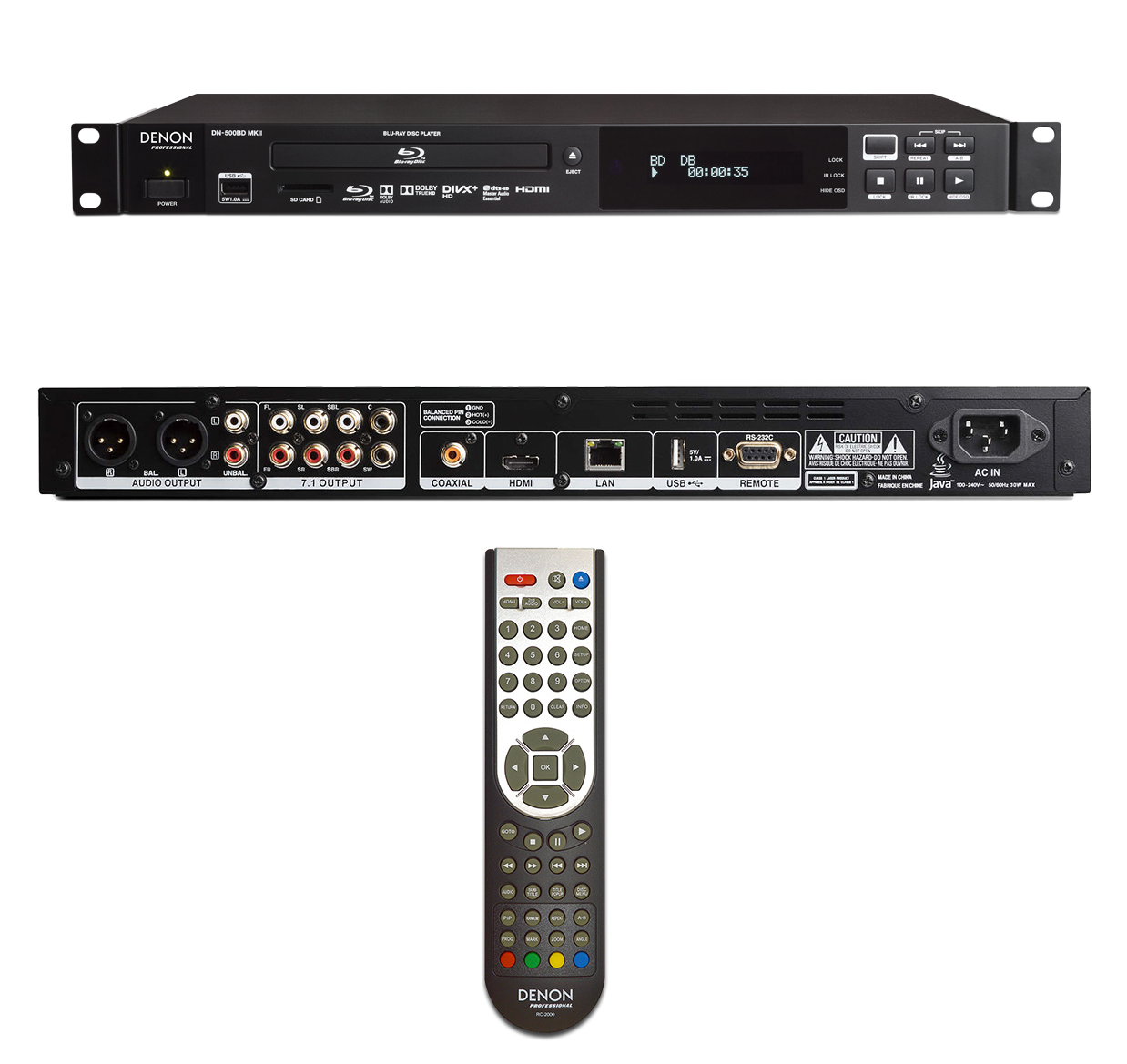 DENON PROFESSIONAL/メディアプレーヤー/DN-500BD MK2 -DJ機材アナログ