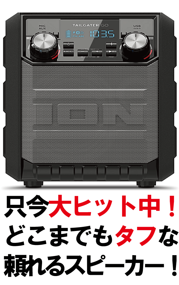 ION AUDIO Tailgater GOのご紹介。
