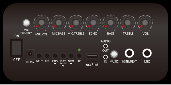 ワイヤレスマイクが2本付属！超お買い得で機能性の高いSHIDUのK10をご