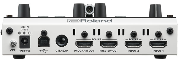 Roland/マルチフォーマットビデオミキサー/V-02HD -DJ機材アナログ