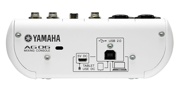 YAMAHAよりウェブキャスティングに便利な機能を備えた音楽・音声用6