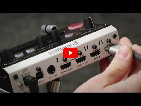 Roland/マルチフォーマットビデオミキサー/V-02HD -DJ機材アナログ