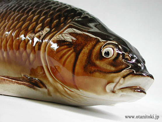 鯉の置物販売【信楽焼大谷陶器】