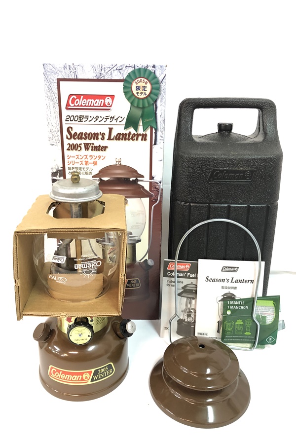 コールマン】シーズンズランタン買い取りました。歴代モデルをまとめて